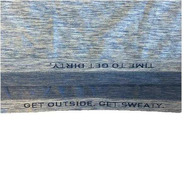 Lululemon Men's Short-Sleeve Metal Vent Tech T-Shirt Size Medium Aqua Blue - Picture 6 of 11